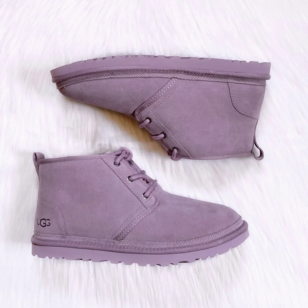 UGG Men’s Neumel Chukka Boots In Shadow - Picture 5 of 8